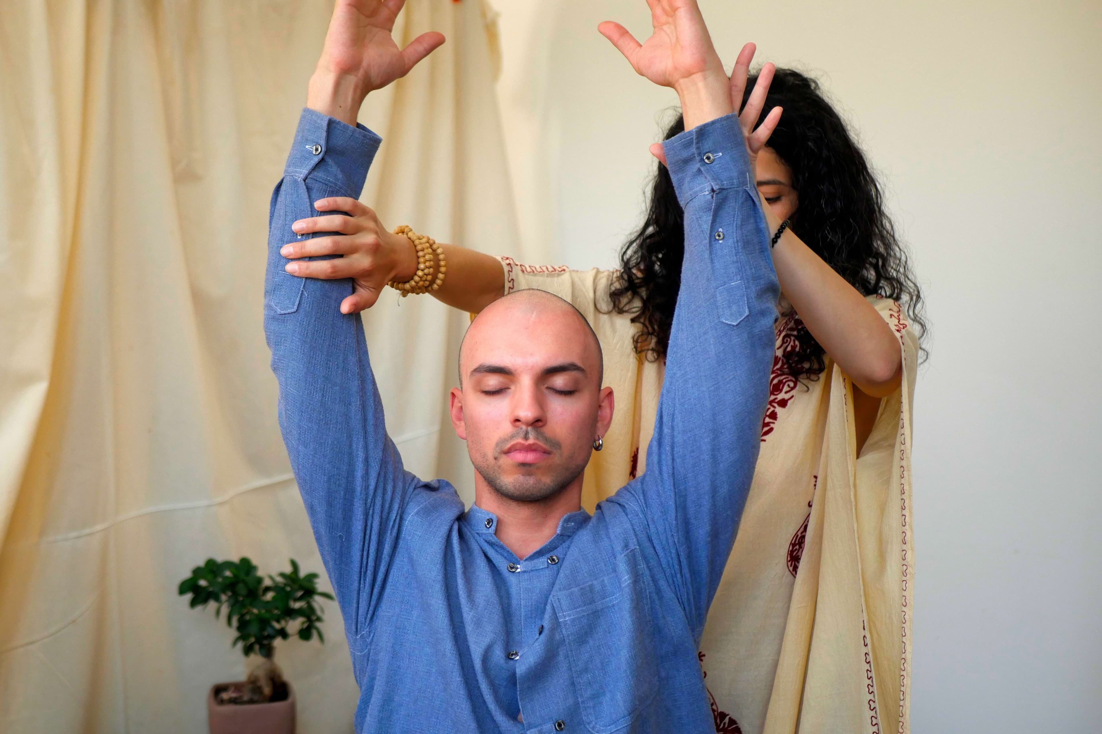 Picture of the yoga teacher